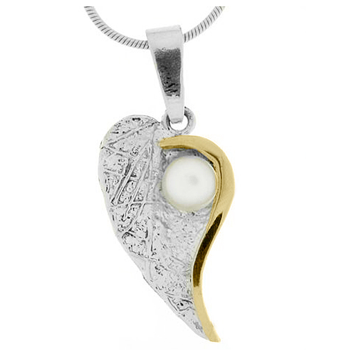 Silver and Gold Pendant