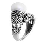 Silver Ring "Sea Bell"