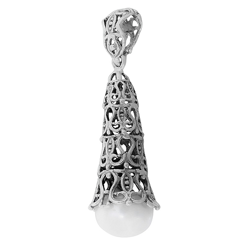 Silver Pendant "Sea Bell"