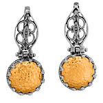 Silver and Gold Earrings