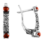 Серебряные серьги 