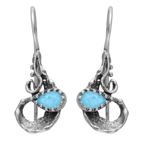 Серебряные серьги 