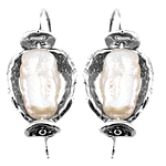 Серебряные серьги 