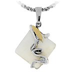 Silver and Gold Pendant