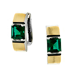 Silver and Gold Earrings