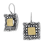 Silver and Gold Earrings