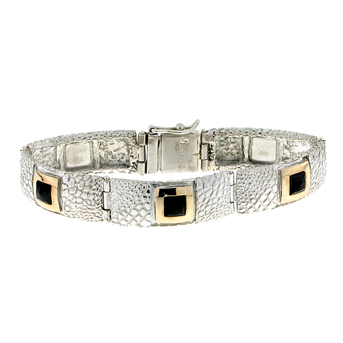 Silver and Gold Bracelet