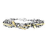 Silver and Gold Bracelet