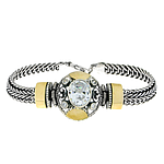 Silver and Gold Bracelet