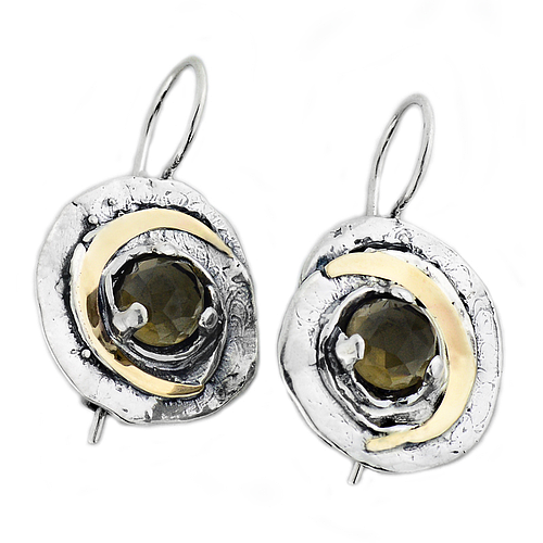 Silver and Gold Earrings