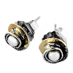 Silver and Gold Earrings