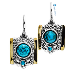 Silver and Gold Earrings