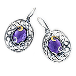 Silver and Gold Earrings