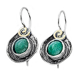 Silver and Gold Earrings