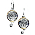 Silver and Gold Earrings