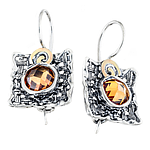Silver and Gold Earrings