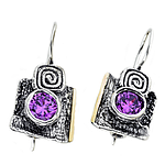 Silver and Gold Earrings