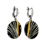 Silver and Gold Earrings